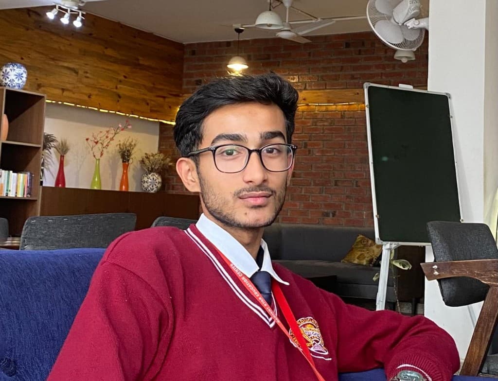 Deepankar Uprety, Class XII Arts topper, Radiant Star Education Centre